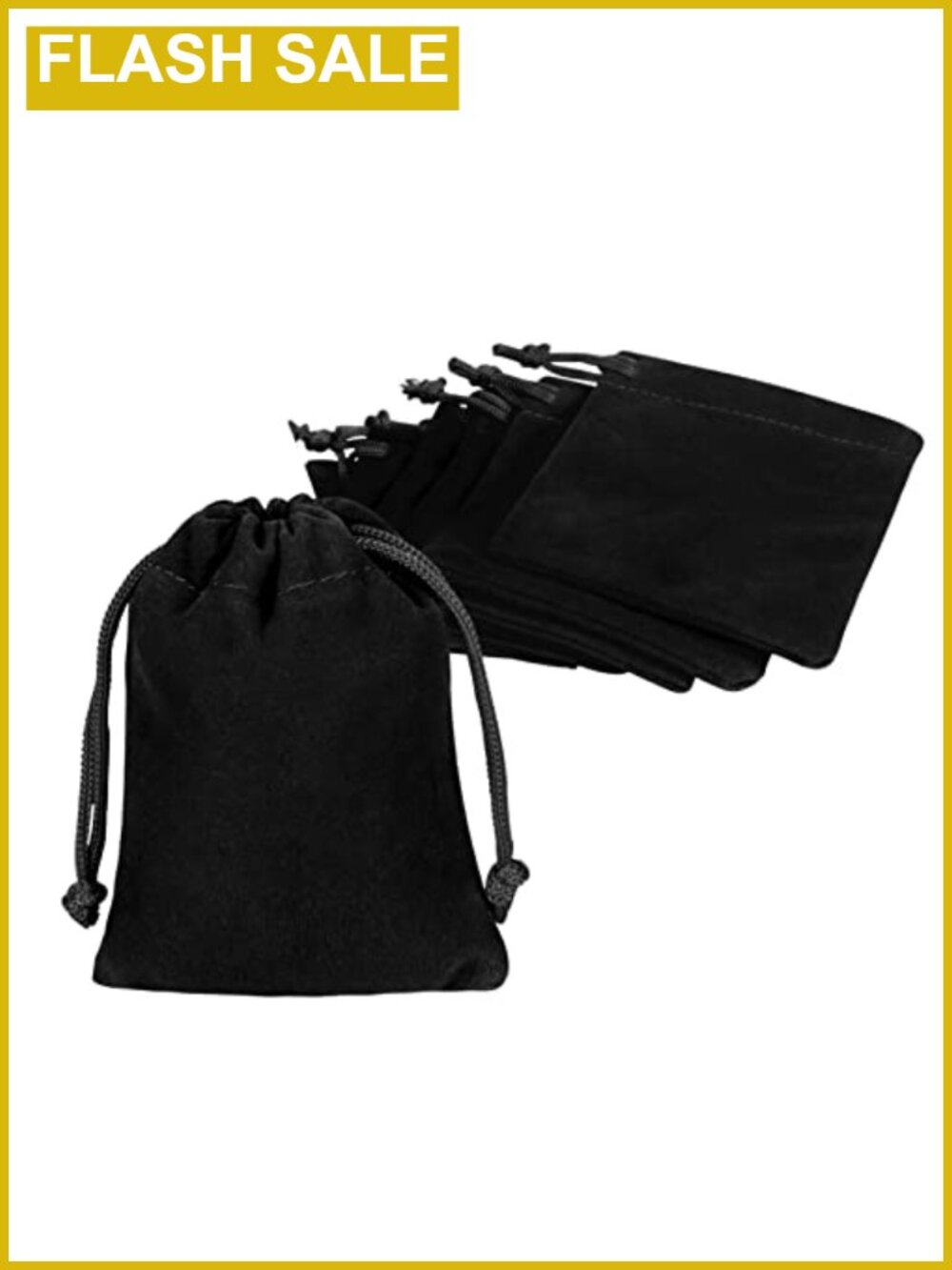 10x Velvet Drawstring Bags Gift Wrapping Jewelry Pouches Small